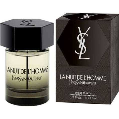 la nuit yves saint laurent parfum|la nuit de l'homme 100ml.